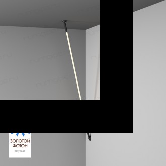 DK7502-BK Cветильник-трос в оплетке FLEX со светодиодом 2м 24V DC 35W 360° 3000К IP20 черный Цветопередача: >90, Световой поток: 1540Лм