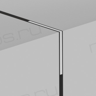 DK8015-BK Угловой трековый светильник SMART LINEAR со светодиодом, L312*312, 220V, 18W, 3000-6000К, IP20, черный, алюминий
