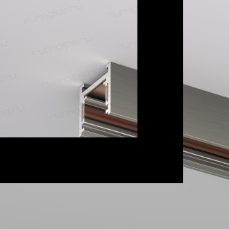 TR5715-DN Трек SHINE BASE, 1.5м, 48V DC, IP20, темный никель, алюминий