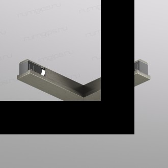 TR5723-DN Электрический коннектор для трека SHINE BASE 90° потолок-потолок, темный никель, алюминий