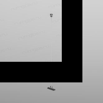 TR5718-DN Механический подвес для трека SHINE BASE, 48V DC, IP20, 2м, темный никель, алюминий