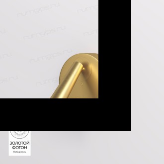 DK5072-SB Бра SHINE WALL со светодиодом, D104*H68, IP20, 3000К, 3W, RA?90, сатинированная латунь, алюминий