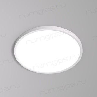 DK6522-WH Накладной светильник THIN, IP40, 36W, 3000K/4000K/6500K, переключатель цветовой температуры на корпусе, белый, полимер