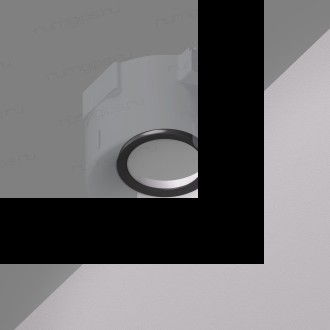 DK2085-BK Фиксирующее кольцо для светильников серии INVIZ DK2080-WH, DK2081-WH, черное, ABS-пластик