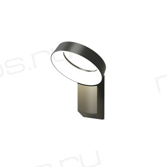DK9712-BK Настенный светодиодный уличный светильник SANVIK, IP65, 12 Вт, 3000К, черный, алюминий