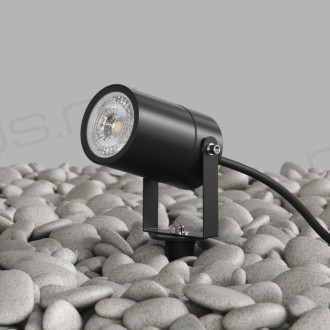 DK9800-BK Грунтовый светильник MOSS, IP65, GU10 LED, до 15 Вт, черный, алюминий