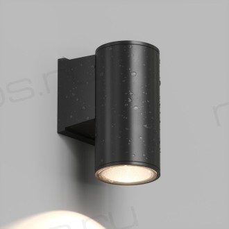 DK9820-BK Настенный уличный светильник BORG, IP65, 10 Вт, 3000К, черный, алюминий