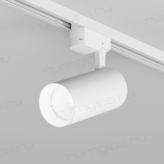 DK6454-WH Трековый светильник SOLID KOPER, 145мм, d70, 220V, LED 4000K, 24W, IP20, белый, алюминий