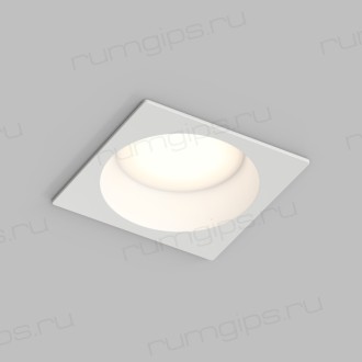 Встраиваемый влагозащищенный светильник DEEP, IP65, 15 Вт, GU5.3, LED, белый, пластик