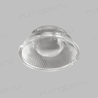 Линза ?55mm, угол рассеивания света 36° для светильников SHINE DK5743/DK2610, поликарбонат