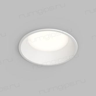 Встраиваемый влагозащищенный светильник TRIM, 18 Вт LED 3000-4000-6500K, IP44, алюминий, акрил