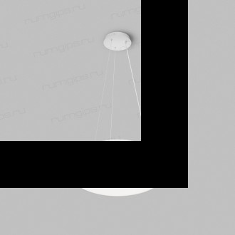 Cветильник подвесной TORION, 70Вт LED, ?630x1500 мм, 3000–6000K, алюминий, акрил, белый