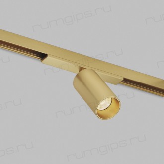 DK5940-SB Светильник трековый SHINE SPOT ZigBee, 48В, 6Вт, 2700-6000K, IP20, сатин. латунь, алюминий