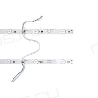 Линейка светодиодная стандарт 3030, 12 LED/м, 12,6 Вт/м, 24В , IP42, Цвет: Нейтральный белый