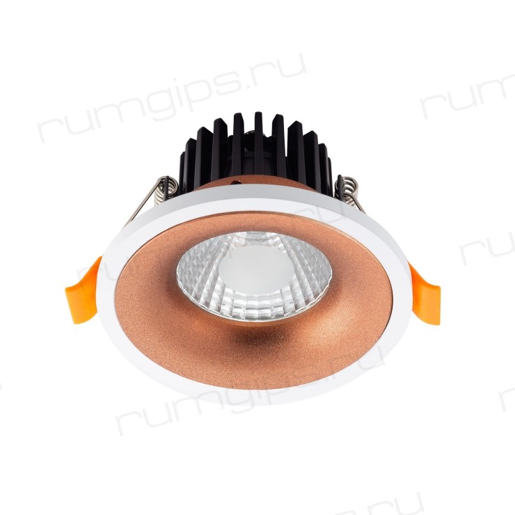 DK4004-CF Встраиваемый светильник, IP 20, 5 Вт, LED 3000, коричневый, алюминий