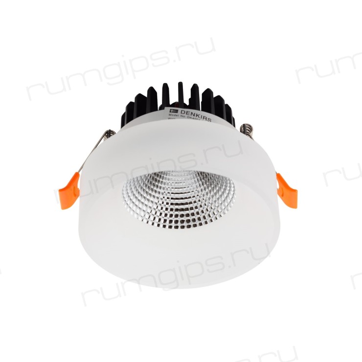 DK4008-FR Встраиваемый светильник, IP 20, 10 Вт, LED 3000, белый, алюминий