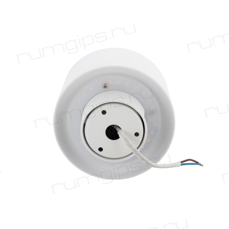 DK4015-WH Светильник накладной IP 20, 16 Вт, LED 3000, белый, алюминий
