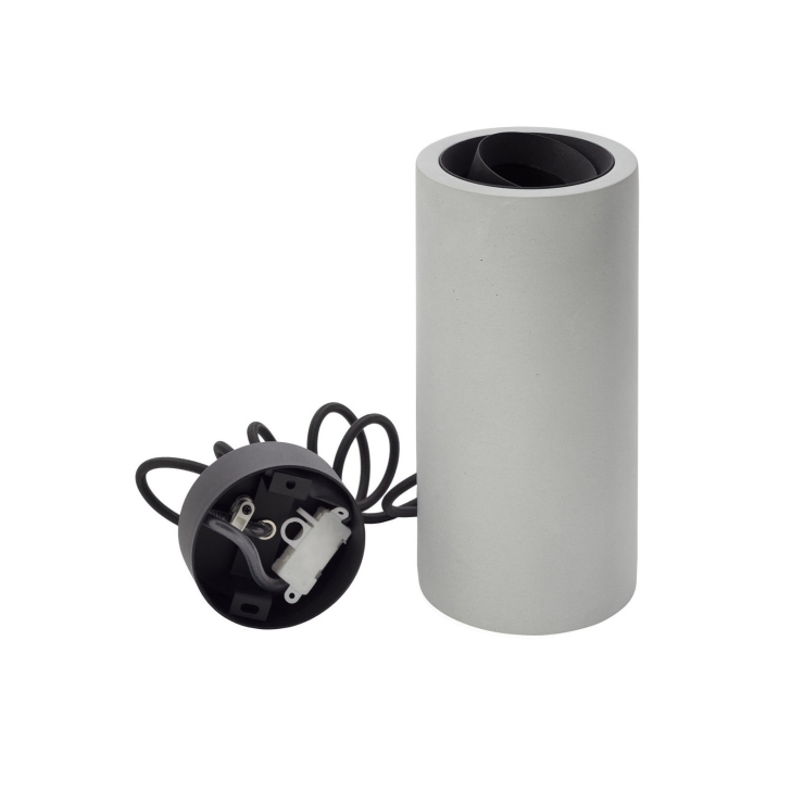 DK5008-CE Подвесной светильник, IP 20, 50 Вт, GU10, серый, бетон