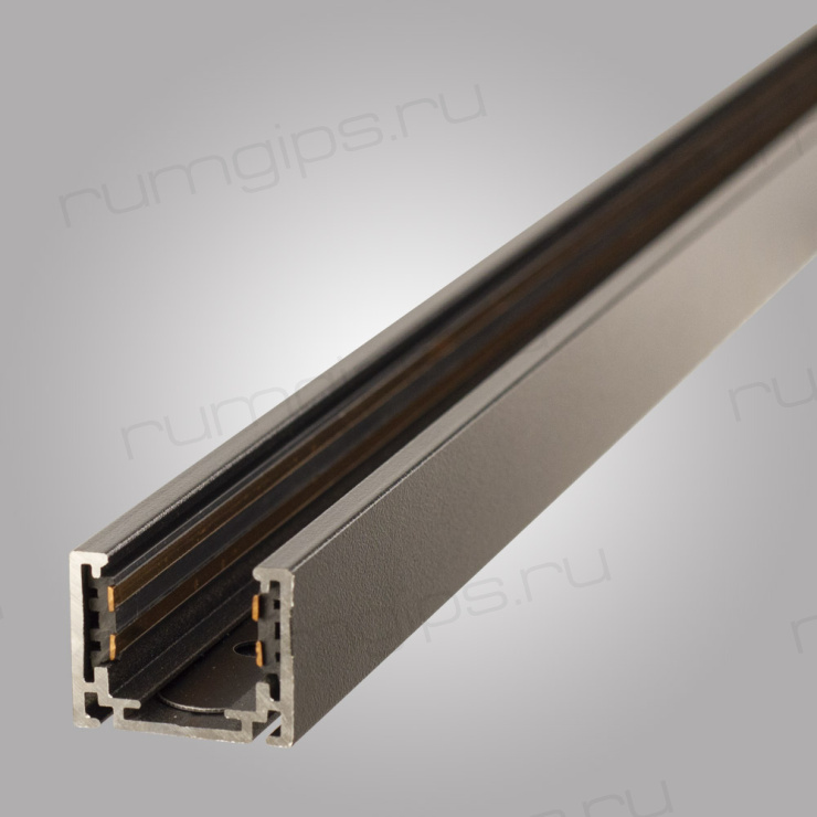 Накладной магнитный трековый шинопровод MAGNET AM502 BK 3M