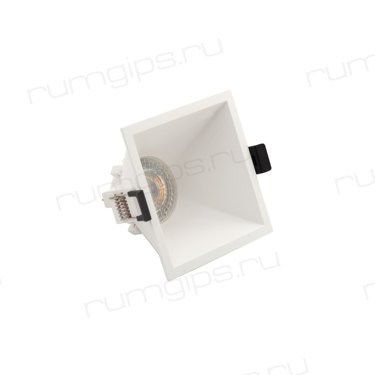 DK3025-WH Встраиваемый светильник, IP 20, 10 Вт, GU5.3, LED, белый, пластик