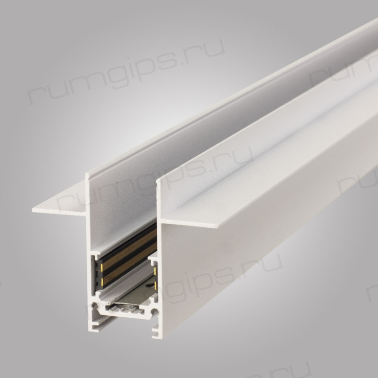 Встраиваемый магнитный трековый шинопровод MAGNET AM 402-1М LL-20C WH