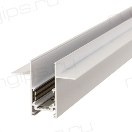 Встраиваемый магнитный трековый шинопровод MAGNET AM 402-2М LL-20C WH