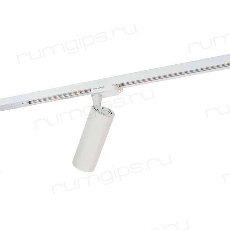 DK6204-WH Трековый светильник IP 20, 50 Вт, GU10, белый, алюминий