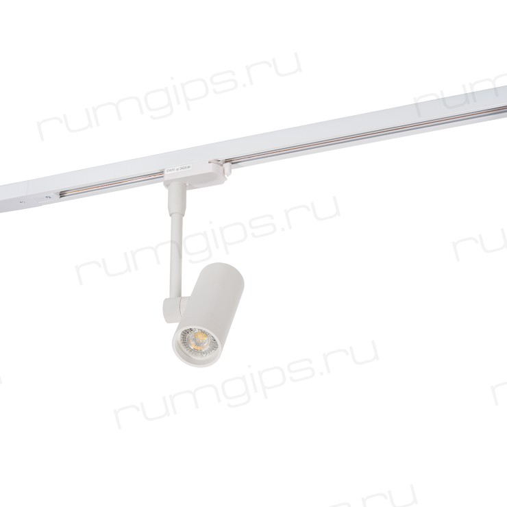 DK6205-WH Трековый светильник IP 20, 50 Вт, GU10, белый, алюминий