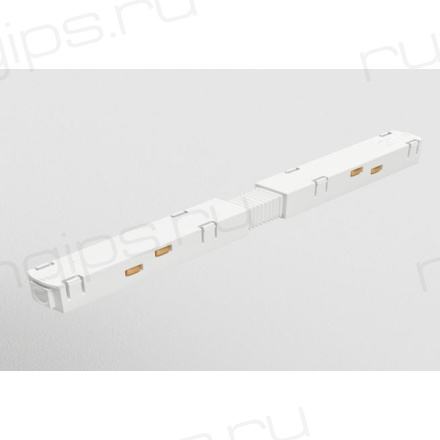 Прямой коннектор питания для магнитного шинопровода MAGNET AM 406 LL20 WH