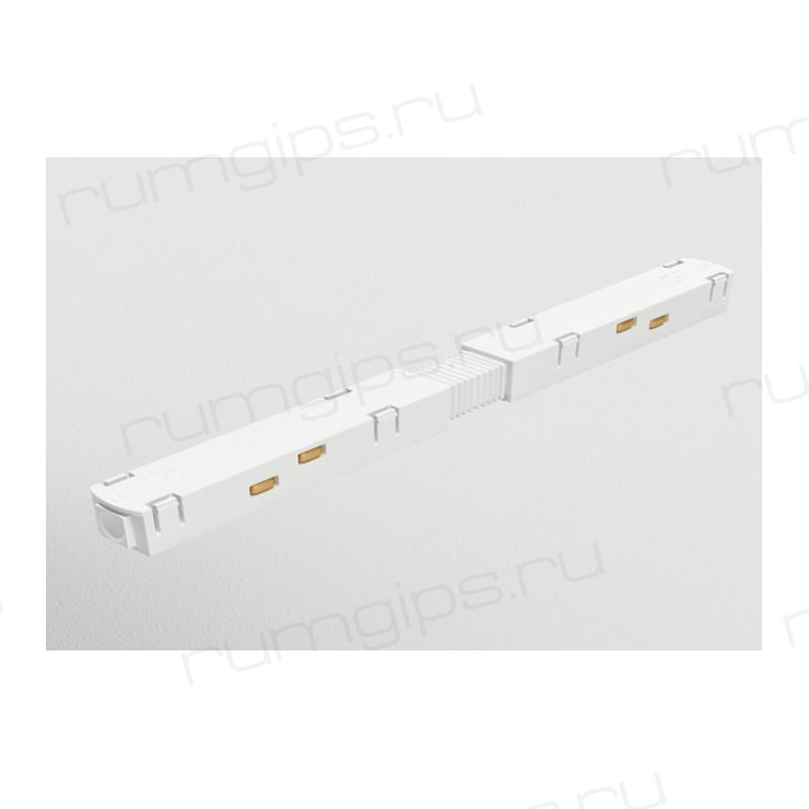 Прямой коннектор питания для магнитного шинопровода MAGNET AM 406 LL20 WH