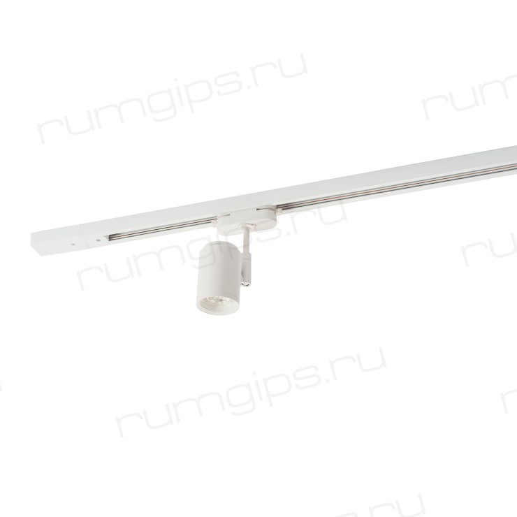 DK6001-WH Трековый светильник IP 20, 50 Вт, GU10, белый, алюминий
