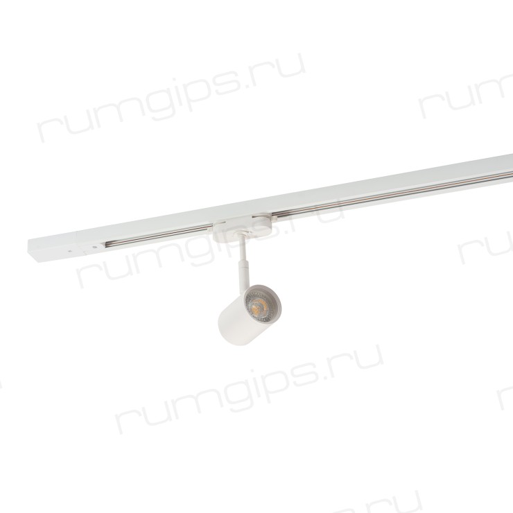 DK6001-WH Трековый светильник IP 20, 50 Вт, GU10, белый, алюминий