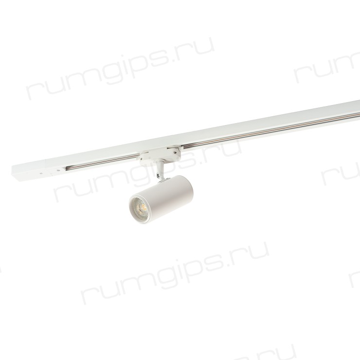 DK6002-WH Трековый светильник IP 20, 50 Вт, GU10, белый, алюминий