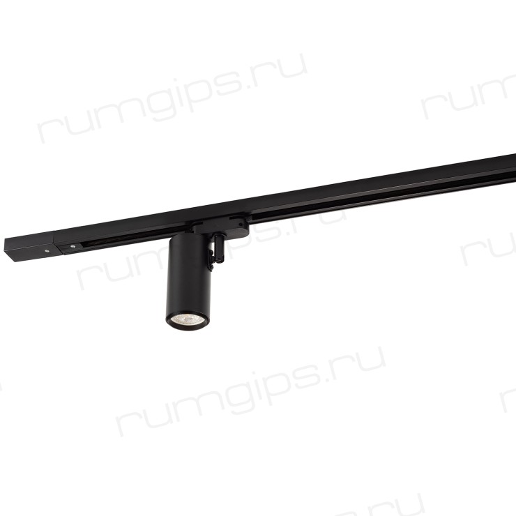DK6002-BK Трековый светильник IP 20, 50 Вт, GU10, черный, алюминий