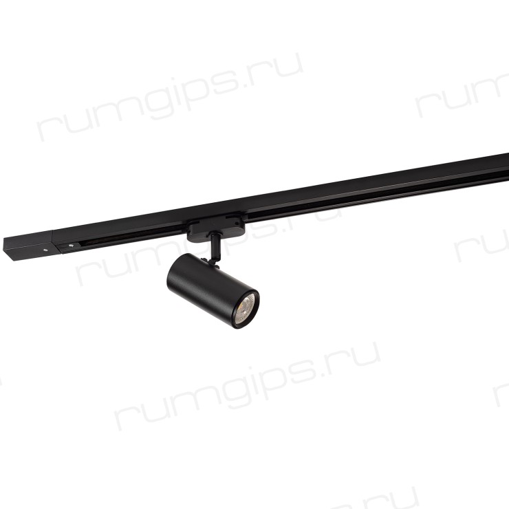 DK6002-BK Трековый светильник IP 20, 50 Вт, GU10, черный, алюминий