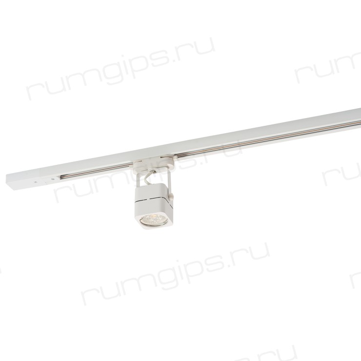 DK6003-WH Трековый светильник IP 20, 50 Вт, GU10, белый, алюминий