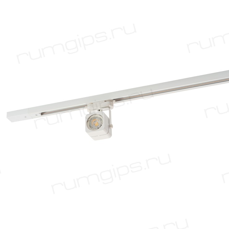 DK6003-WH Трековый светильник IP 20, 50 Вт, GU10, белый, алюминий