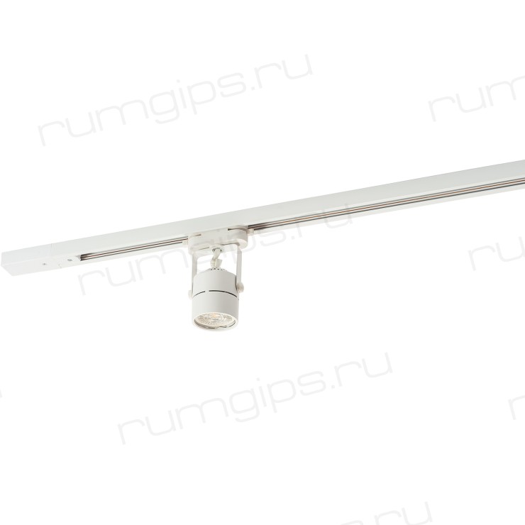 DK6005-WH Трековый светильник IP 20, 50 Вт, GU10, белый, алюминий