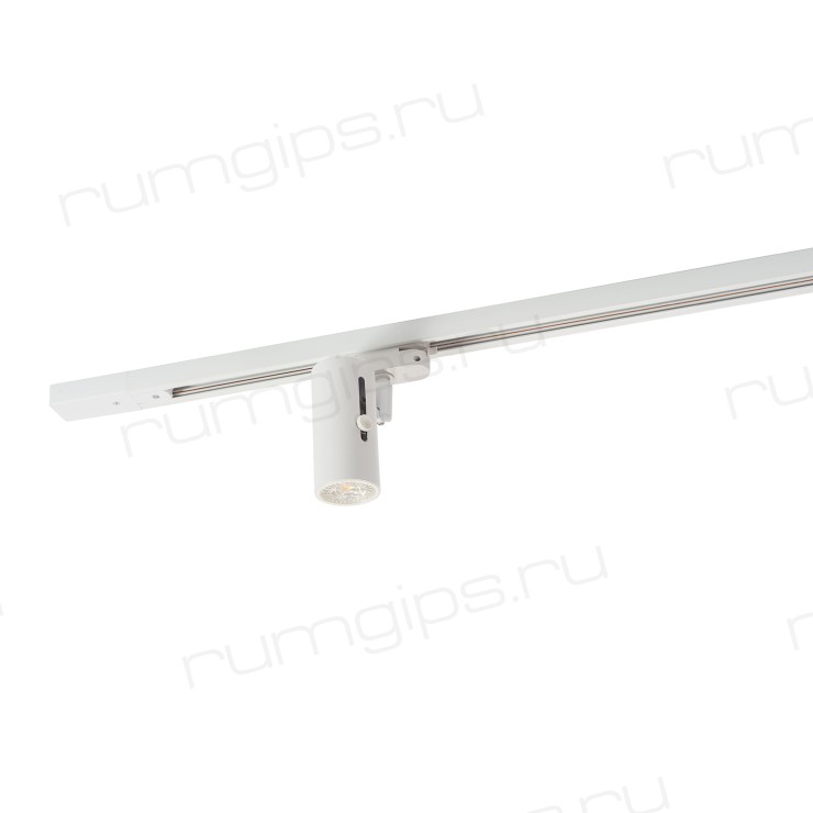 DK6007-WH Трековый светильник IP 20, 50 Вт, GU10, белый, алюминий
