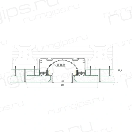 Нишевая световая линия GIPPS 35