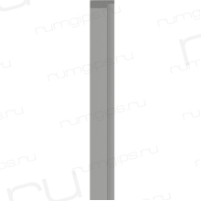Планка левая LINERIO M-LINE GRAY 2,65