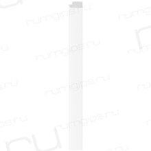 Планка правая LINERIO M-LINE WHITE 2,65