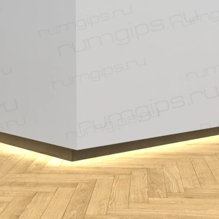 Теневой плинтус с подсветкой RUMGIPS-20L 