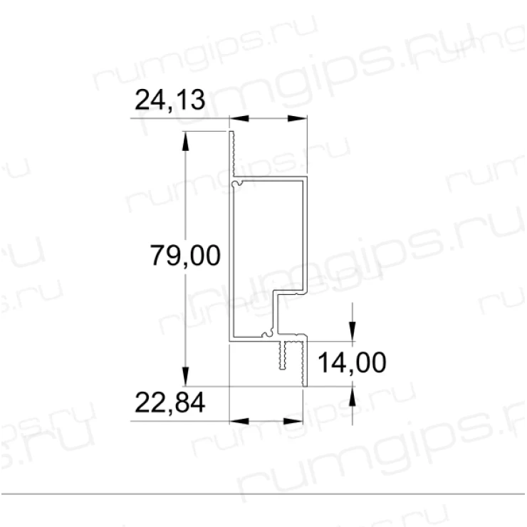 Профиль Б 01 (2м)