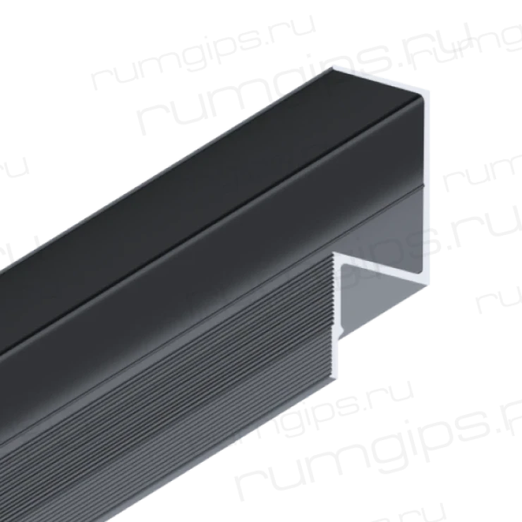 Профиль FLEXY GIPPS Euro 02/ Fly 02 (8710) черный