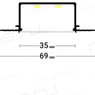 Профиль FLEXY GIPPS Line 35 (8605)