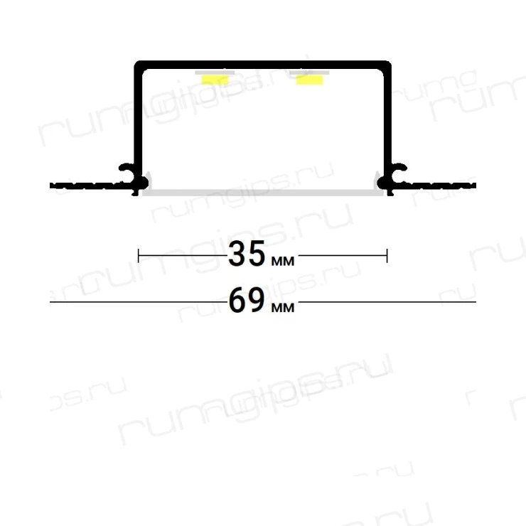 Профиль FLEXY GIPPS Line 35 (8605)