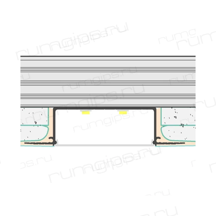Профиль FLEXY GIPPS Line 50 (8606)