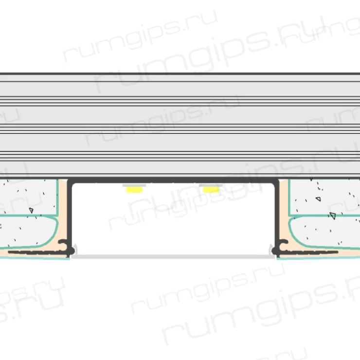 Профиль FLEXY GIPPS Line 50 (8606)