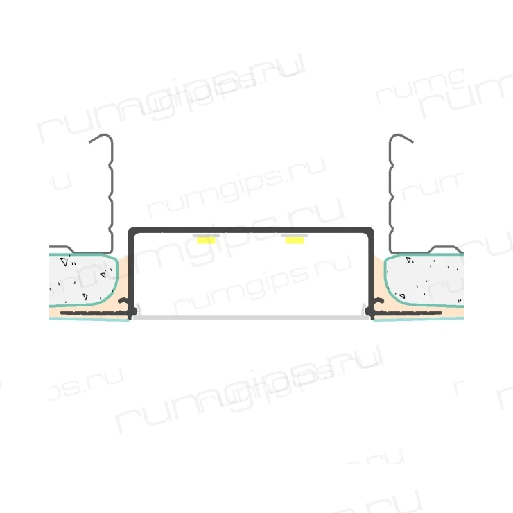 Профиль FLEXY GIPPS Line 50 (8606)